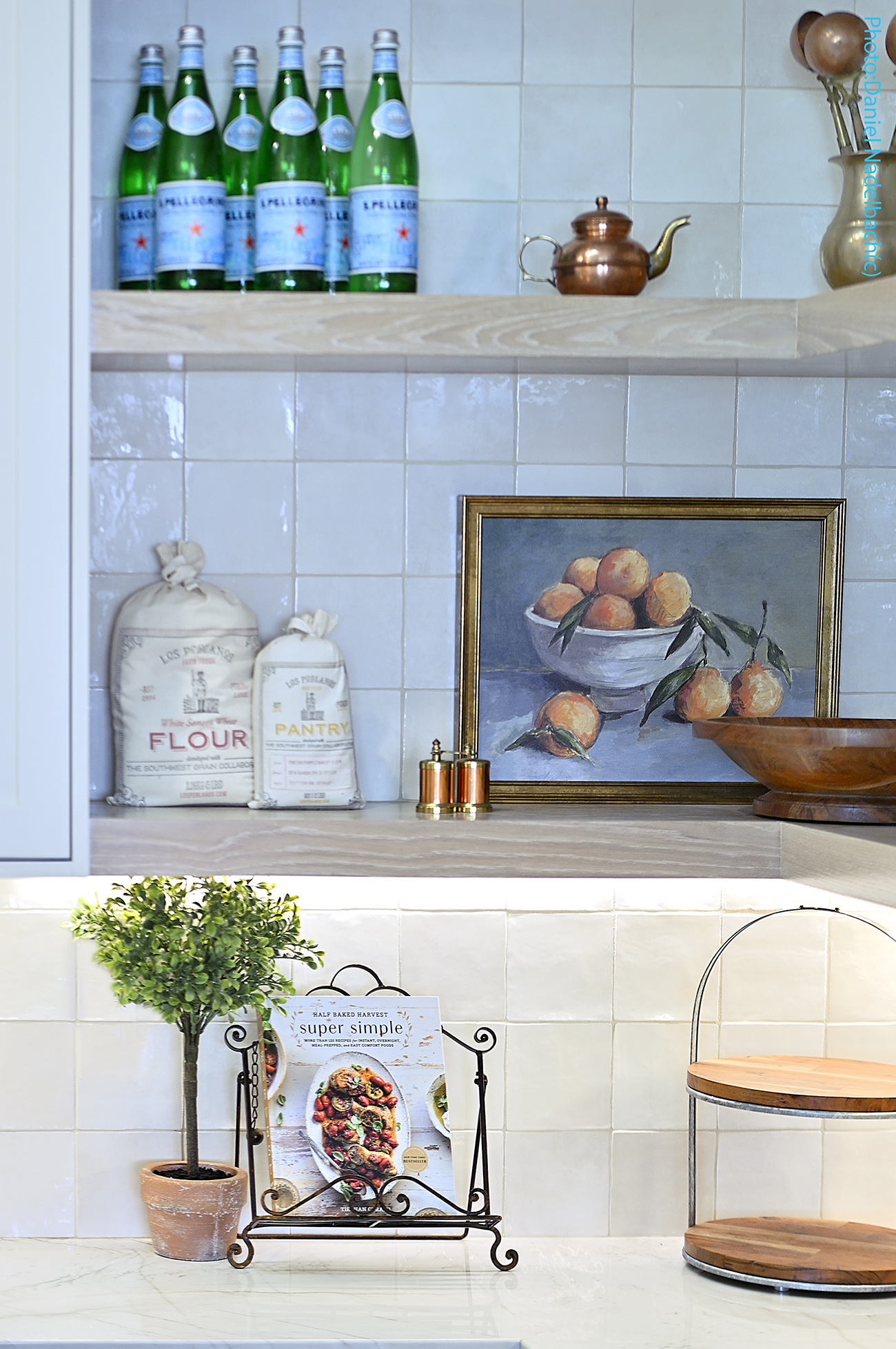Kitchen shelves