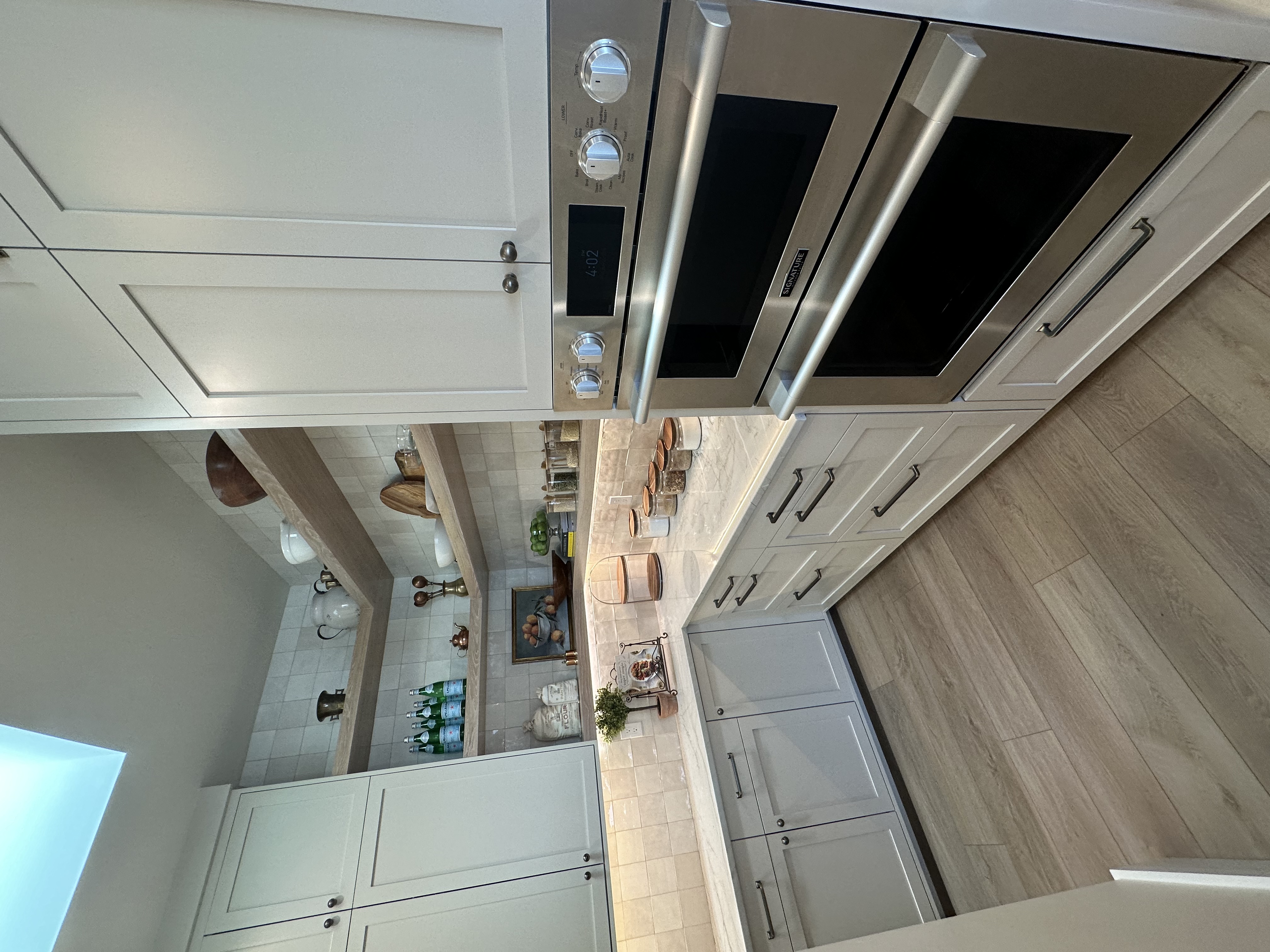 Pantry wide view